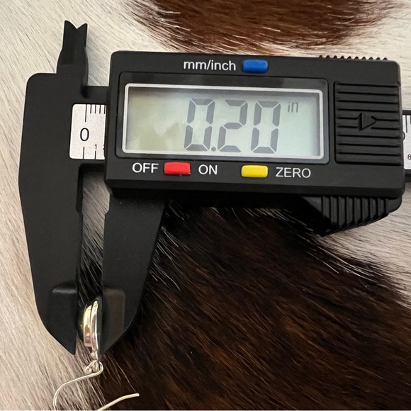 ❤️ Labradorite Bohemian Hippie Navajo Style 925 Dangle Earrings 1.10”L - 3.4Gm - Picture 11 of 11